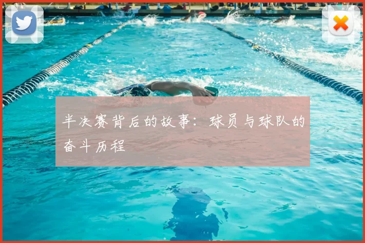 半决赛背后的故事:球员与球队的奋斗历程