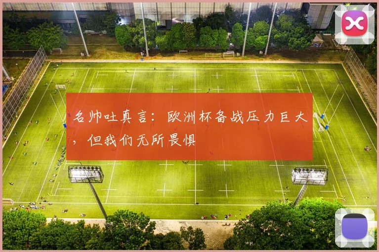 名帅吐真言:欧洲杯备战压力巨大,但我们无所畏惧