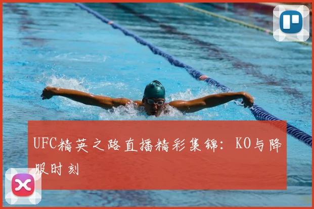 UFC精英之路直播精彩集锦:KO与降服时刻